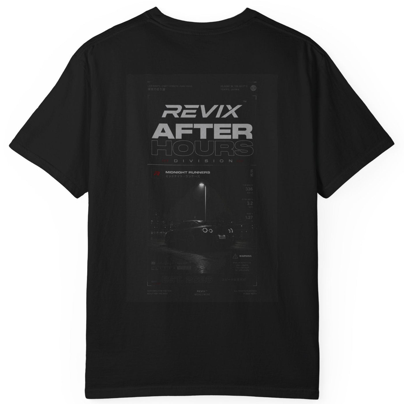SHADOW RUNNER (AFTER HOURS) t-shirt