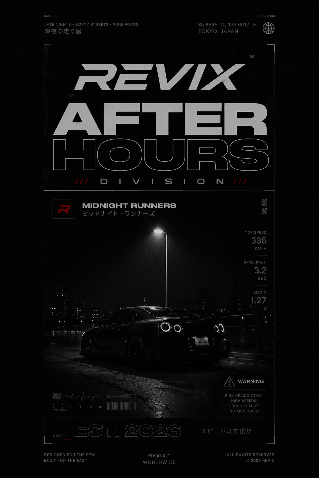 SHADOW RUNNER (AFTER HOURS) t-shirt